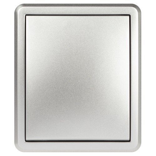 Выключатель ЭРА Эксперт 11-1202-03 с подсветкой IP20 10АХ-250В ОУ алюминий