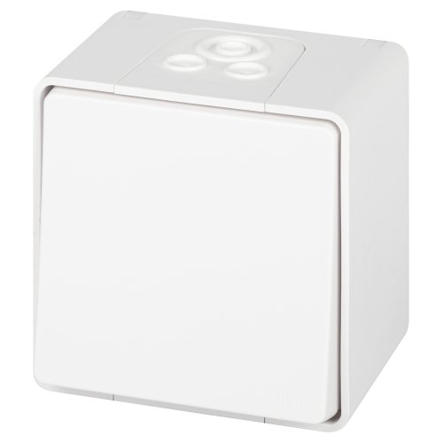 Переключатель ЭРА Эксперт 11-1503-01 IP55, 10АХ-250В, ОУ, белый