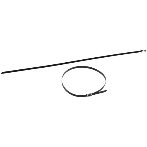 Кабельная стяжка (хомут) стальная AISI 304 с полимерным покрытием ЭРА NO-225-257 4.6 х 300 мм 10 шт Кабельная стяжка (хомут) стальная AISI 304 с полимерным покрытием ЭРА NO-225-257 4.6 х 300 мм 10 шт