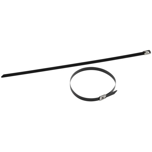 Кабельная стяжка (хомут) стальная AISI 304 с полимерным покрытием ЭРА NO-225-261 7.9 х 400 мм 10 шт Кабельная стяжка (хомут) стальная AISI 304 с полимерным покрытием ЭРА NO-225-261 7.9 х 400 мм 10 шт