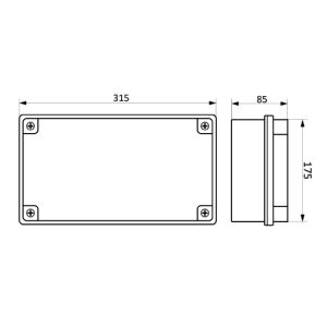 БАП для светильников ЭРА LED-LP-E200-1-240 универсальный до 200Вт 1час IP65 БАП для светильников ЭРА LED-LP-E200-1-240 универсальный до 200Вт 1час IP65