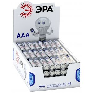 Батарейки ЭРА LR03-4S promo-box SUPER Alkaline (96/384/36864) Батарейки ЭРА LR03-4S promo-box SUPER Alkaline (96/384/36864)