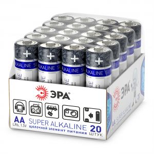 Батарейки ЭРА LR6-20 bulk SUPER Alkaline (20/480/69120)