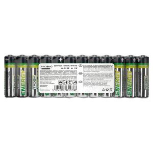 Батарейки Трофи LR6-12S ENERGY Alkaline (60/720/21600)