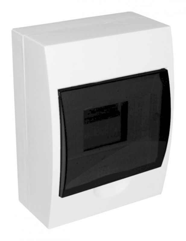 Бокс ЩРН-П- 6 навесной, прозр. черн.дверь IP40 Бокс ЩРН-П- 6 навесной, прозр. черн.дверь IP40