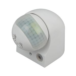 Датчик движения ЭРА MD 011 для дома инфракрасный нагрузка 800Вт, угол обзора 180, дальность 12м