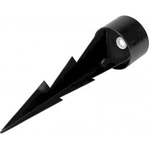 Держатель грунтовый ЭРА ДГ-01 для светильников НТУ черный для крепления в грунт