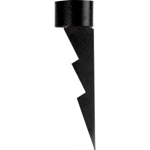 Держатель грунтовый ЭРА ДГ-01 для светильников НТУ черный для крепления в грунт