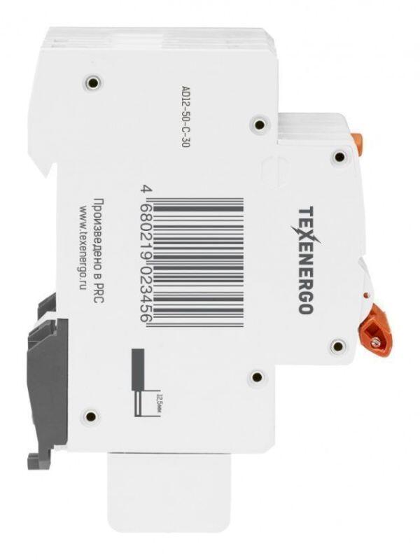 Дифф. автомат АД 12 50А/30мА Дифф. автомат АД 12 50А/30мА