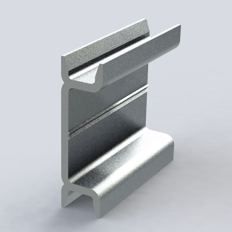 DIN-рейка (200см) алюминиевая улучшенная DIN-рейка (200см) алюминиевая улучшенная