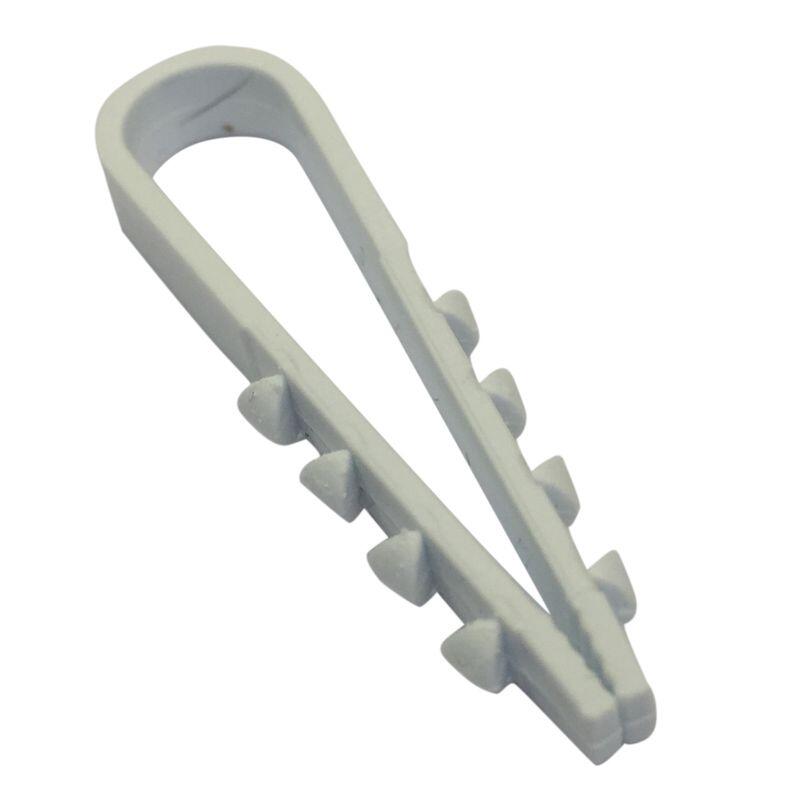 Дюбель-хомут Дюбель-хомут (белый) 11-18 (уп.100шт.) Дюбель-хомут Дюбель-хомут (белый) 11-18 (уп.100шт.)