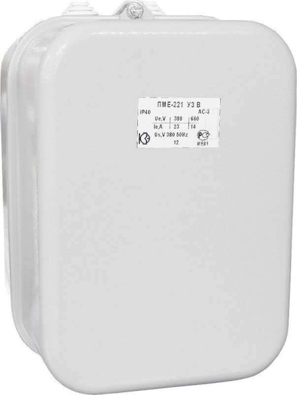 Электромагнитный пускатель ПМЕ 221 УХЛ4 220 В 2з+2р Класс А КЗЭ Электромагнитный пускатель ПМЕ 221 УХЛ4 220 В 2з+2р Класс А КЗЭ