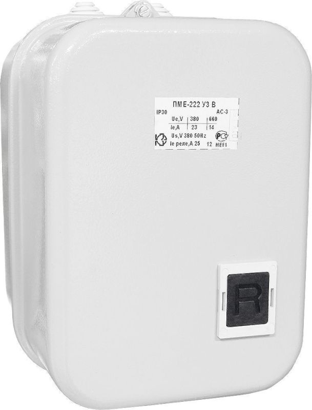 Электромагнитный пускатель ПМЕ 222 У3 В  380 В  2з+2р    8А  КЗЭ