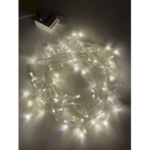 ENIN-10B ЭРА Гирлянда LED Нить 10 м теплый свет 8 режимов, 220V, IP20 (60/720)