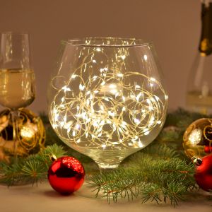 ENIN -10NW ЭРА Гирлянда LED Нить 10 м теплый свет 220V (100/1800)