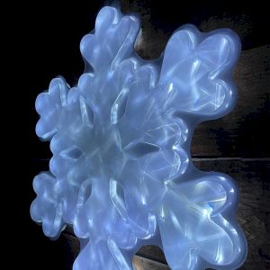 ENIOF-05 ЭРА Фигура LED Снежинка, 220V, IP44 (6/72)