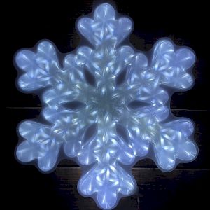 ENIOF-05 ЭРА Фигура LED Снежинка, 220V, IP44 (6/72)
