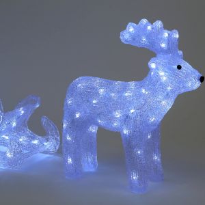 ENIOF - 11 ЭРА Фигура LED Олень с санями, 220V (2/30)