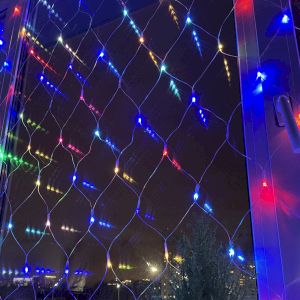 ENIS-01R ЭРА Гирлянда LED Сеть 1,8 м*1,5 м RGB, 220V, IP20 (60/720)