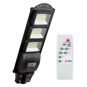 ЭРА Консольный светильник на солн. бат.,SMD, 60W, с датч. движ., ПДУ,1000lm, 5000К, IP65 (6/90)