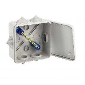 ЭРА Коробка уравнивания потенциалов KUPR 100х100х50мм, шина 6х9, 8 групп IP55 (48/1440) ЭРА Коробка уравнивания потенциалов KUPR 100х100х50мм, шина 6х9, 8 групп IP55 (48/1440)