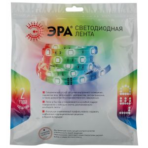 ЭРА Лента светодиодная LS5050-14,4-60-24-65-RGB-5m (50/800)