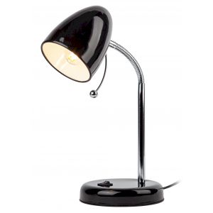 ЭРА наст.светильник N-116-Е27-40W-BK черный (16/96) ЭРА наст.светильник N-116-Е27-40W-BK черный (16/96)