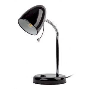 ЭРА наст.светильник N-116-Е27-40W-BK черный (16/96) ЭРА наст.светильник N-116-Е27-40W-BK черный (16/96)