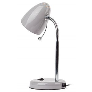 ЭРА наст.светильник N-116-Е27-40W-GY серый (16/96)