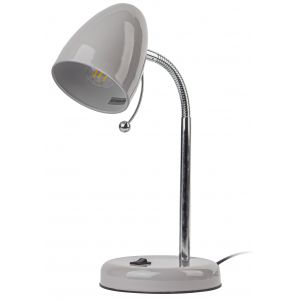 ЭРА наст.светильник N-116-Е27-40W-GY серый (16/96)