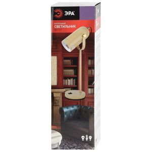 ЭРА наст.светильник N-117-Е27-40W-BG бежевый (12/48)