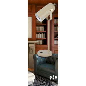 ЭРА наст.светильник N-117-Е27-40W-BG бежевый (12/48)