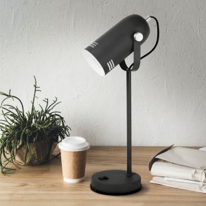 ЭРА наст.светильник N-117-Е27-40W-BK черный (12/48) ЭРА наст.светильник N-117-Е27-40W-BK черный (12/48)