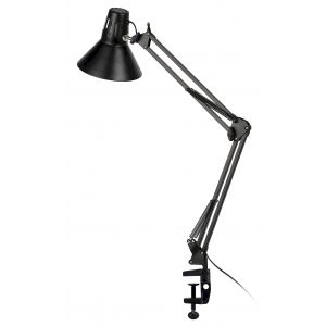 ЭРА наст.светильник N-121-E27-40W-BK черный (18/72)