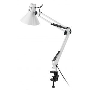 ЭРА наст.светильник N-121-E27-40W-W белый (18/72)