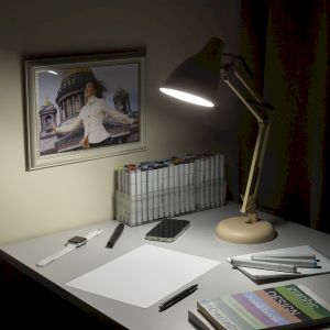 ЭРА наст.светильник N-123-Е27-40W-BG бежевый (12/96) ЭРА наст.светильник N-123-Е27-40W-BG бежевый (12/96)