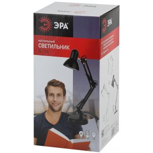 ЭРА наст.светильник N-214-E27-40W-W белый (12/120)