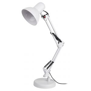 ЭРА наст.светильник N-214-E27-40W-W белый (12/120)