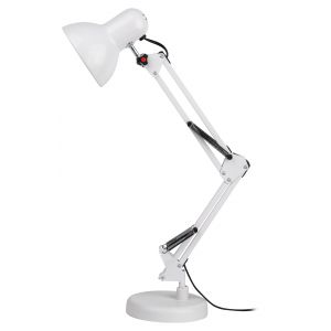 ЭРА наст.светильник N-214-E27-40W-W белый (12/120)