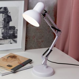 ЭРА наст.светильник N-214-E27-40W-W белый (12/120)