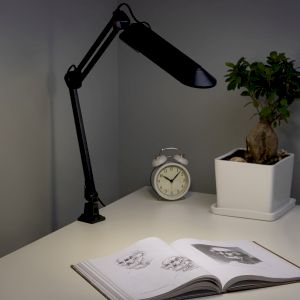 ЭРА наст.светильник NL-201-G23-11W-BK черный (12/216)