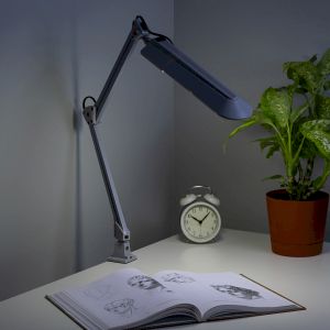 ЭРА наст.светильник NL-201-G23-11W-GY серый (12/216) ЭРА наст.светильник NL-201-G23-11W-GY серый (12/216)