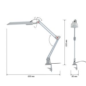 ЭРА наст.светильник NL-201-G23-11W-GY серый (12/216) ЭРА наст.светильник NL-201-G23-11W-GY серый (12/216)