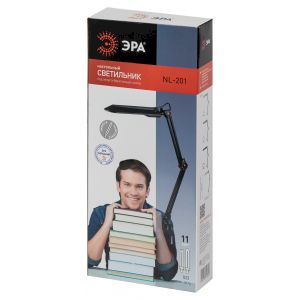 ЭРА наст.светильник NL-201-G23-11W-W белый (12/216)