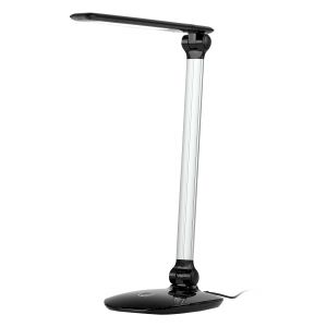 ЭРА наст.светильник NLED-456-10W-BK-S черный с серебром (12/144)