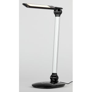 ЭРА наст.светильник NLED-456-10W-BK-S черный с серебром (12/144)