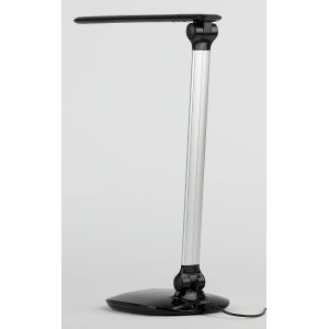 ЭРА наст.светильник NLED-456-10W-BK-S черный с серебром (12/144)