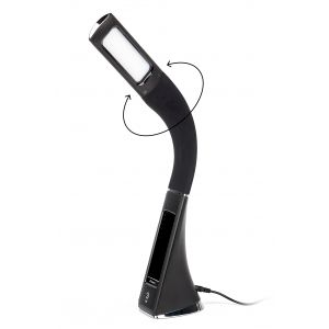 ЭРА наст.светильник NLED-461-7W-BK черный (12/180)