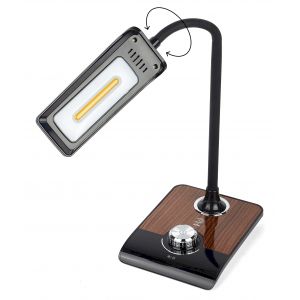 ЭРА наст.светильник NLED-473-10W-BK черный с деревом (6/72) ЭРА наст.светильник NLED-473-10W-BK черный с деревом (6/72)