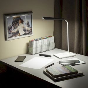 ЭРА наст.светильник NLED-474-10W-W белый (8/96)